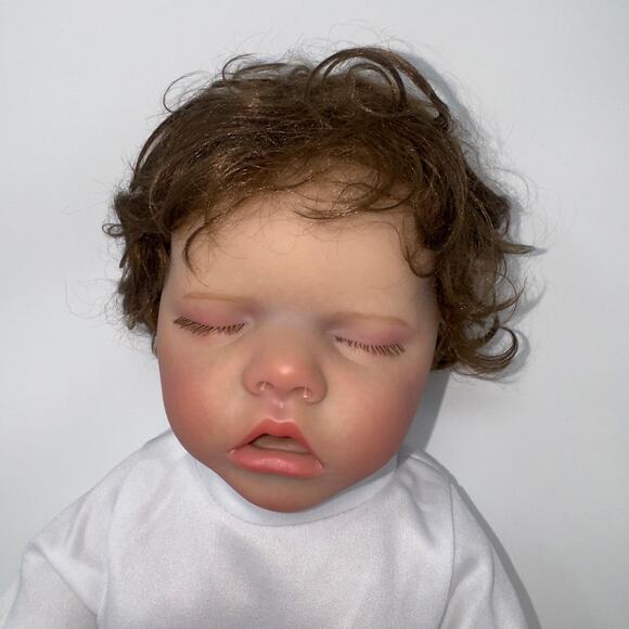 Reborn anatomically correct baby boy doll - Picture 5 of 11